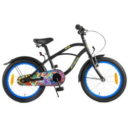 Marvel Jongensfiets Batman 18 Inch 28 cm Jongens Terugtraprem Zwart