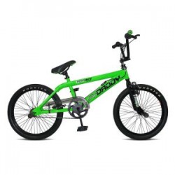 Abrar Big Daddy Rooster 20 inch BMX Freestyle fiets Groen/Zwart