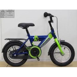 Bike Fun Airforce 12 inch jongensfiets Blauw/Groen