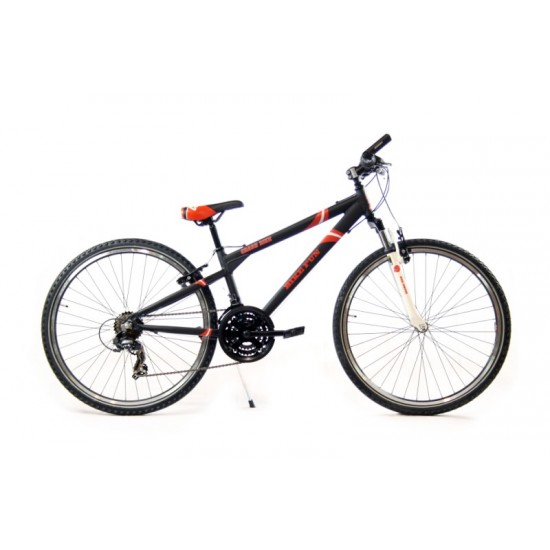 Bike Fun Crashbike (26CB75) 26 inch jongensfiets Matzwart 21V