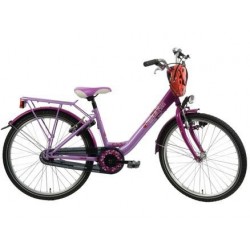 Bike Fun Girls Fun 26 inch meisjesfiets Donkerpaars/Roze