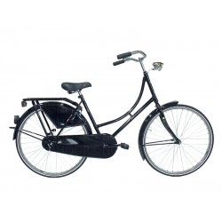Bike Fun Leonardo Tour 24 inch omafiets Zwart