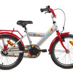 Bike Fun Space 18 inch jongensfiets Rood