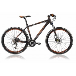 Lombardo Sestriere 350 27.5 19 inch mountainbike Black Orange
