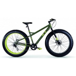 MBM Fat X 26 inch Fatbike Machine H44cm Groen/Geel
