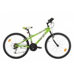 Marlin Emile 24 inch mountainbike Green Black 18SP