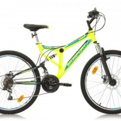 Marlin Paralax 26 inch mountainbike Yellow/Black F/S Shimano 18SP