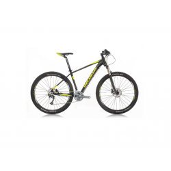 Shockblaze R6 H20.5 29 inch mountainbike Black Yellow Shimano Deore 27SP