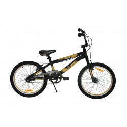 Umit 20 inch BMX fiets Zwart/Geel