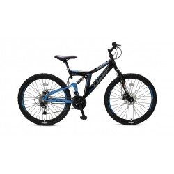 Umit Black Rider 26 inch MTB Black Blue